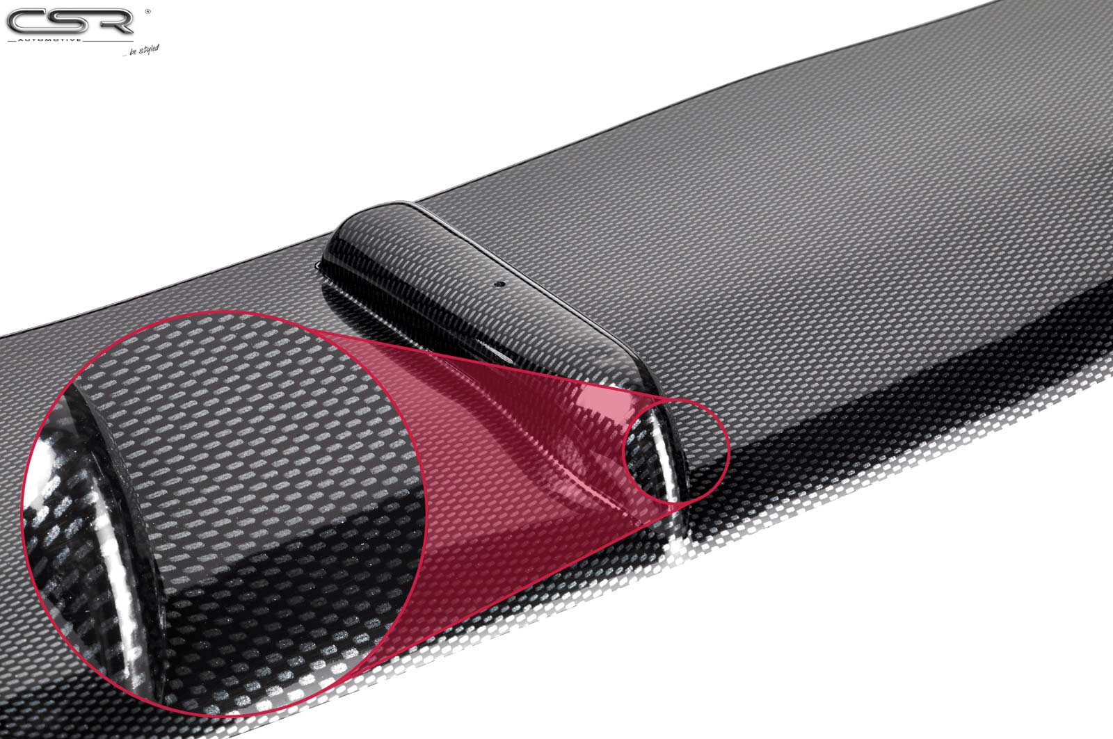 Voorspoiler Audi Q2 S-Line CSR Carbon Look