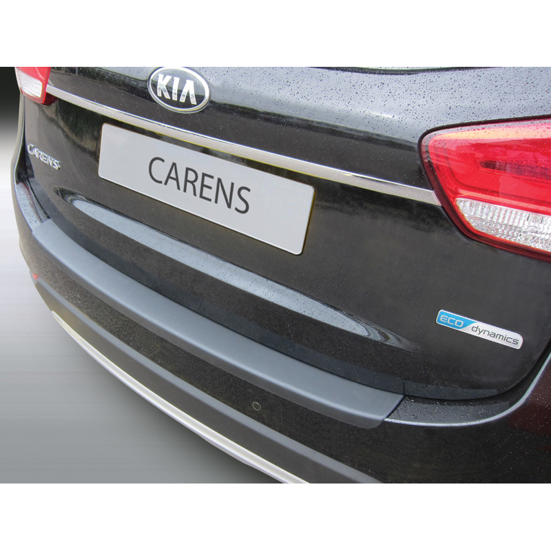 ABS Rear bumper protector  Kia Carens 2016-2019 Black