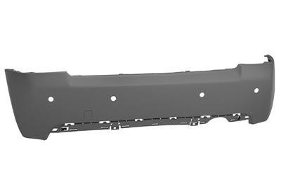 achterbumper, in primer, parkcontrol Citroen C2, 2003-2008
