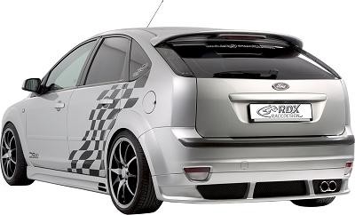 Achterbumper Diffusor Ford Focus II 05-2008 excl. ST/Wagon