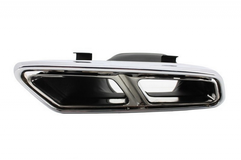 Exhaust Muffler Tips suitable for MERCEDES S-Class W222 E-Class W212 S212 Facelift CLS W218 SL-Class R231 E63 S63 SL65 A-Design