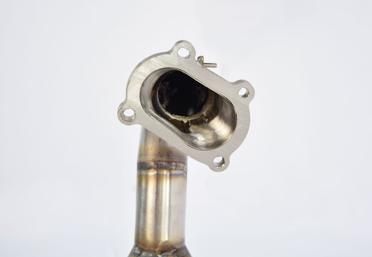 595 ABARTH 1.4T (145 Hp) 2015 Turbo downpipe kit + Metallic catalytic converter