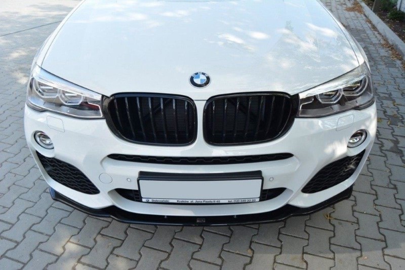 Voorspoiler BMW X4 M-Pack Glanzend Zwart