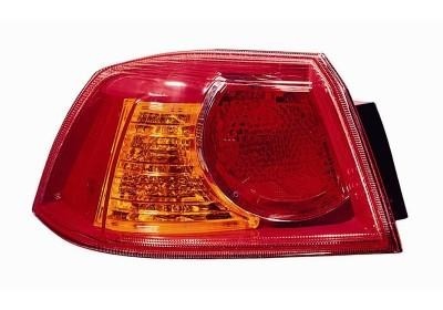 achterlicht, buiten, incl fittingdeel, rechts Mitsubishi Lancer,