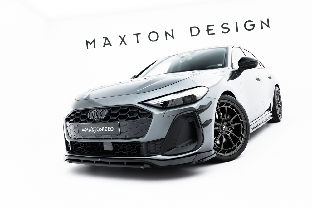 Voorspoiler V.1 Audi A5 S-Line Sedan / Avant B10 Maxton