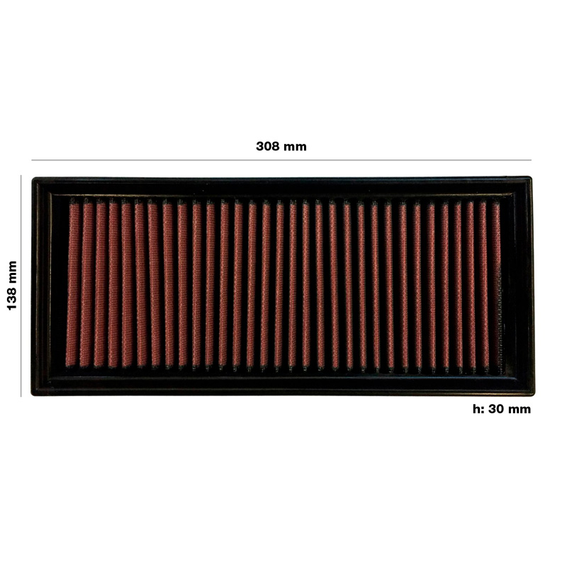 Simoni Racing Replacement air filter  Alfa Romeo 147 & GT 1.6L-L4 16v & & 1.8L L4 & 2.0L-L4 16v 2000-