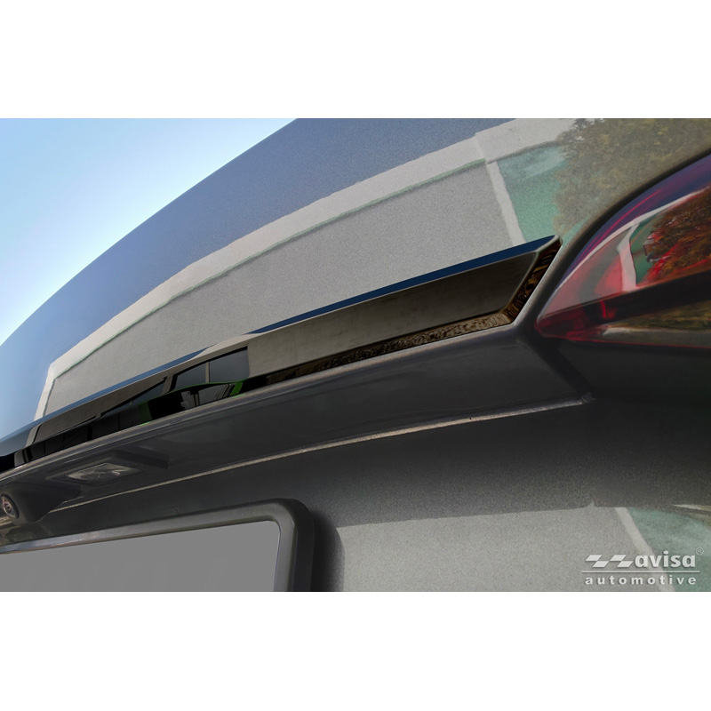 Avisa Zwart Chroom RVS Kofferbak Sierlijst  Skoda Octavia IV Combi (NX5) 2019-2024 & Facelift 2024-
