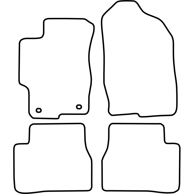 Automatten  Mazda 6 2002-2007