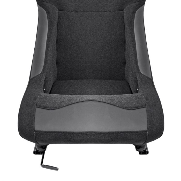 Sportstoel 'BW' - Zwart - Vaste rugleuning - incl. sledes