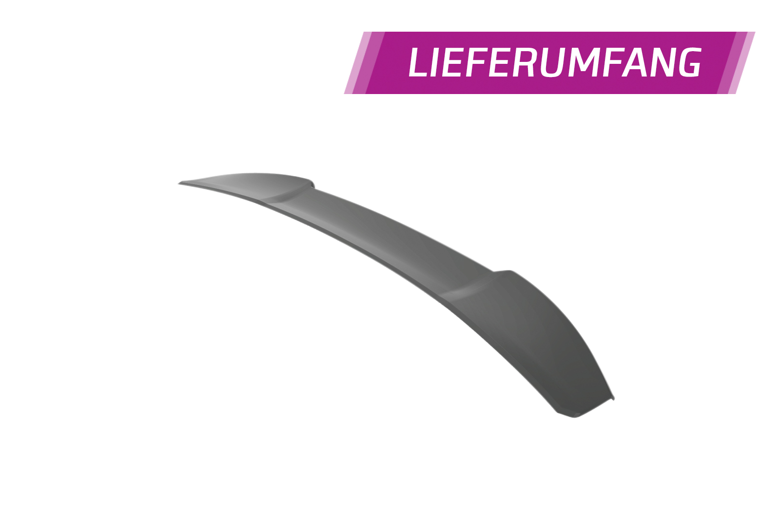 Spoiler Audi Q7 S-Line SQ7 CSR Glans Zwart