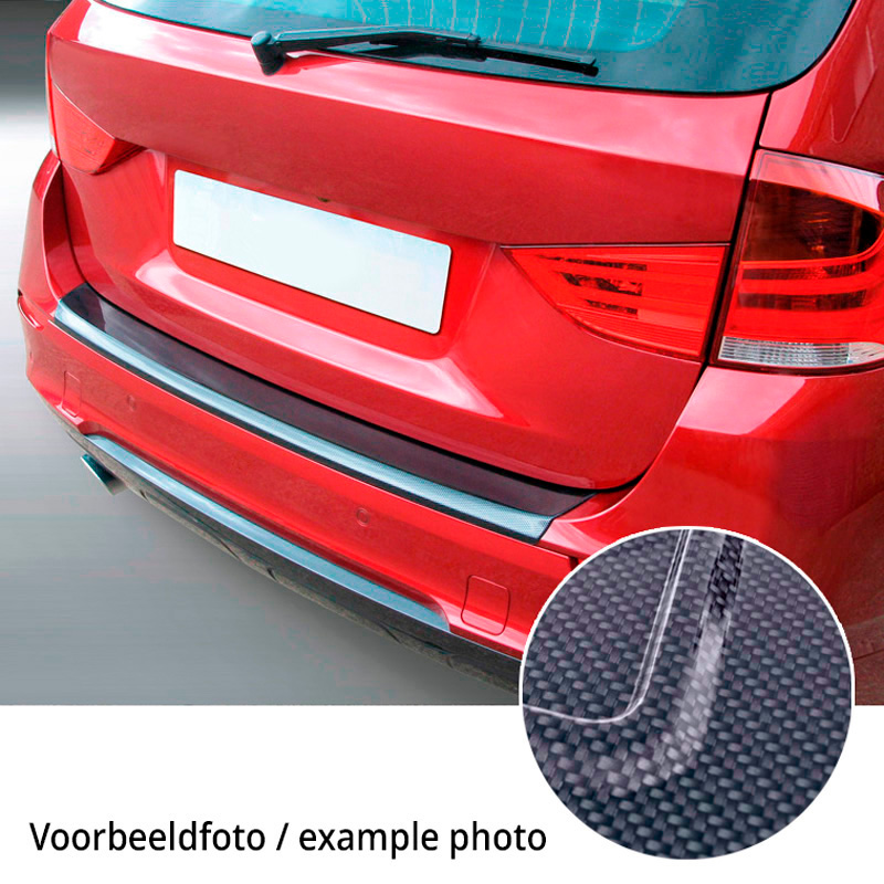 RGM ABS Achterbumper beschermlijst  Kia PV5 2025- met achterdeuren - Carbon Look