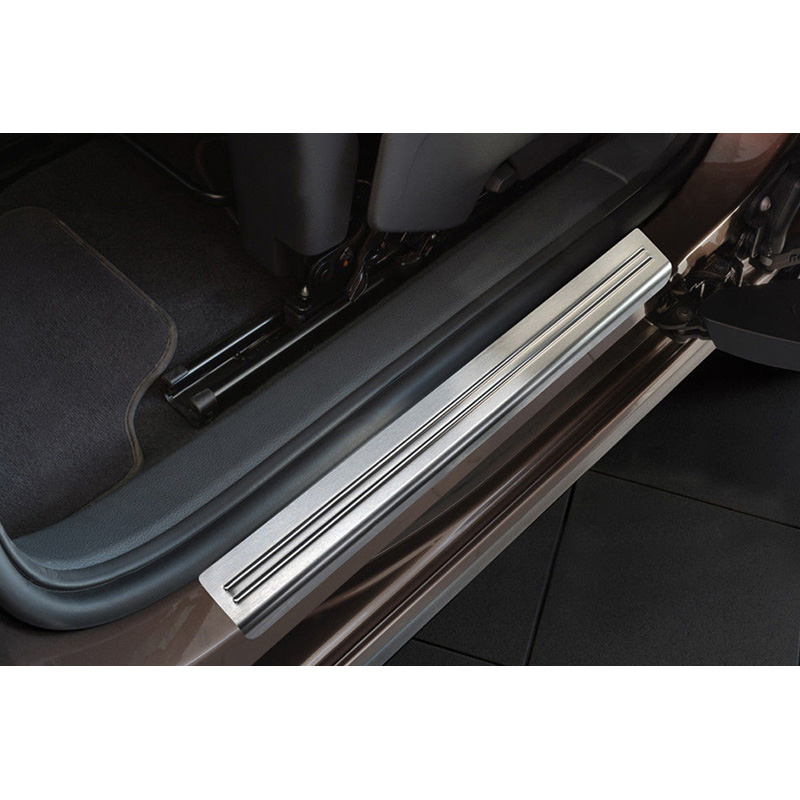 Inox door sill protectors  Volkswagen Sharan II / Seat Alhambra II 2010- - 'Special Edition' - 4-pieces