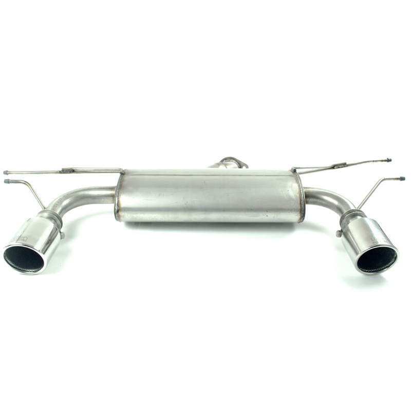 Stainless Steel Double Sport Exhaust  Mazda CX-3 2.0 89kW 2015-2018 100mm