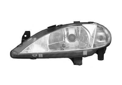 koplamp, H4, elektr verstelb, rechts Renault Megane, 1999-2002
