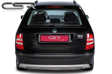 Achterbumper Diffusor Skoda Fabia OLine
