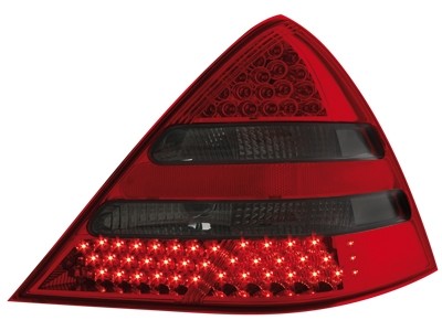 Taillights Mercedes SLK (R170 00-04) LED Red/smoke
