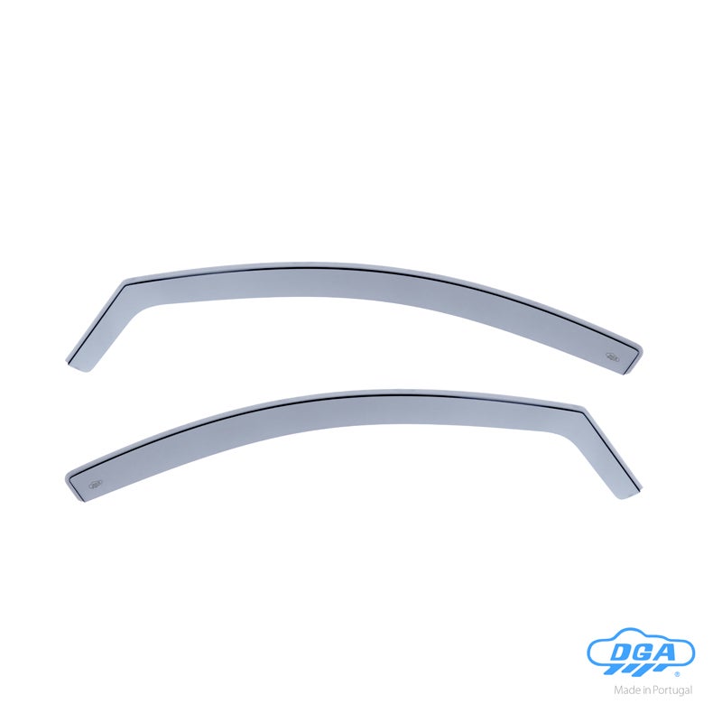 DGA Wind Deflectors  Mitsubishi Triton (L200) Double Cab 2015- & Fiat Fullback Double Cab 2016- (2-pieces)