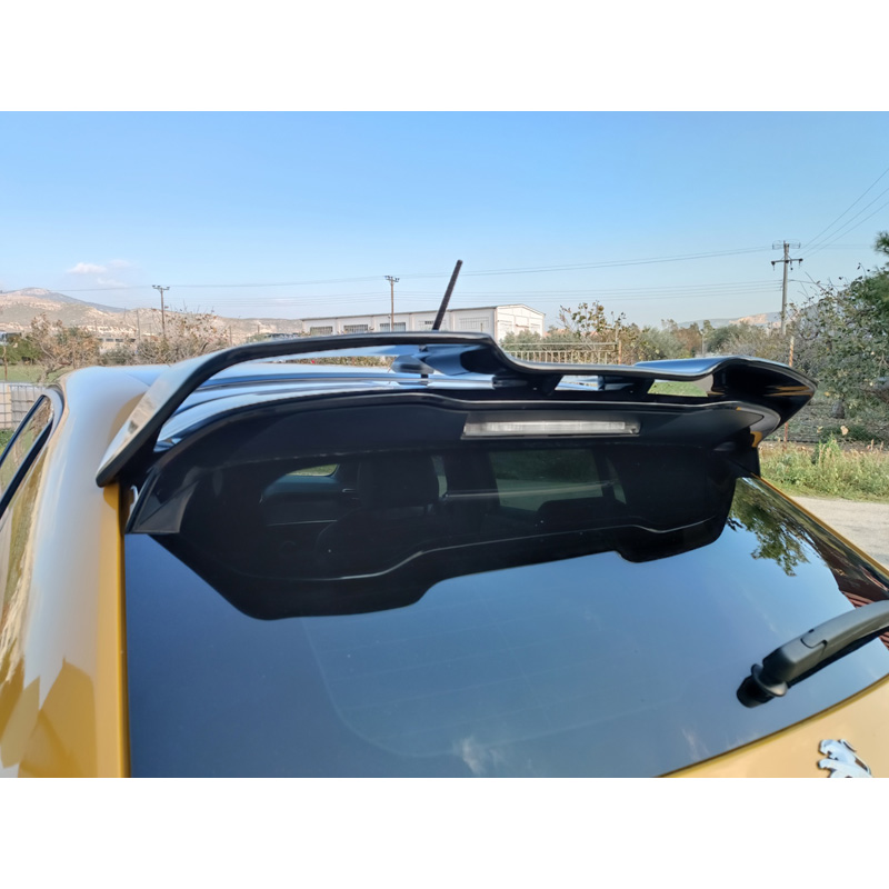 Roof spoiler  Peugeot 208 II GT 5-doors 2019- (PU)