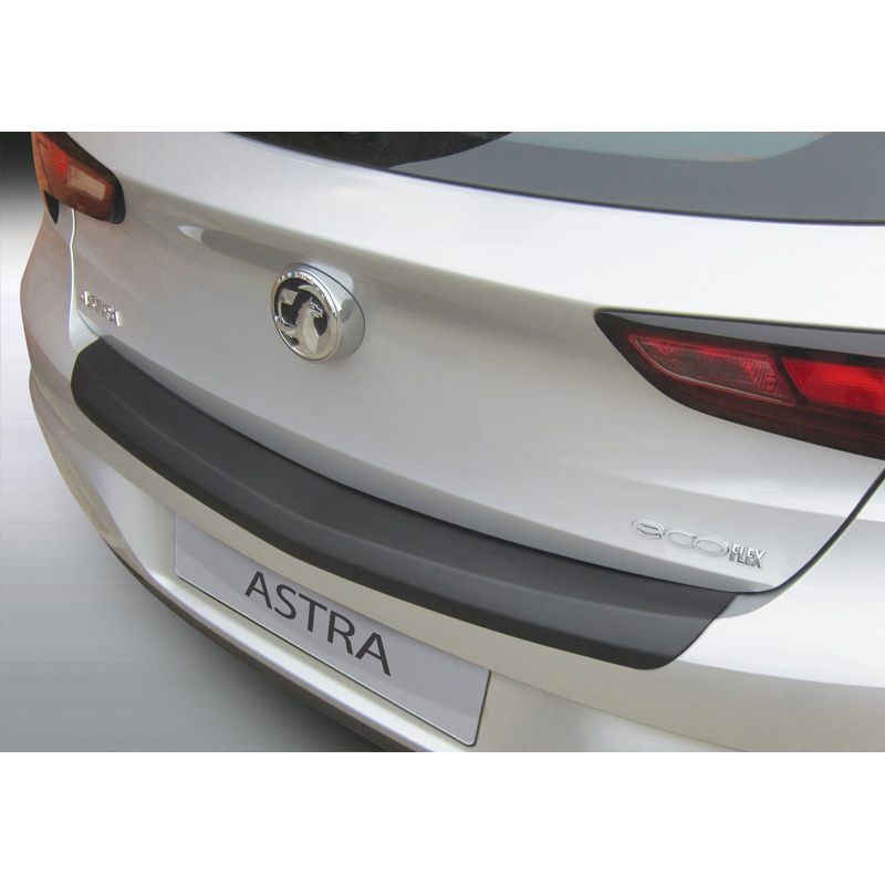 ABS Rear bumper protector  Opel Astra K 5-doors 10/2015-09/2021 excl. Turbo Black