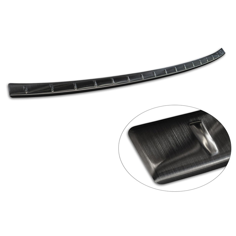 Avisa Black Stainless Steel Rear bumper protector  Omoda 5 2024- 'Ribs'