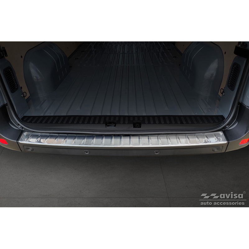 Stainless Steel Rear bumper protector  Opel Movano / Renault Master III 2010-2018 & 2018-2021 'Ribs'