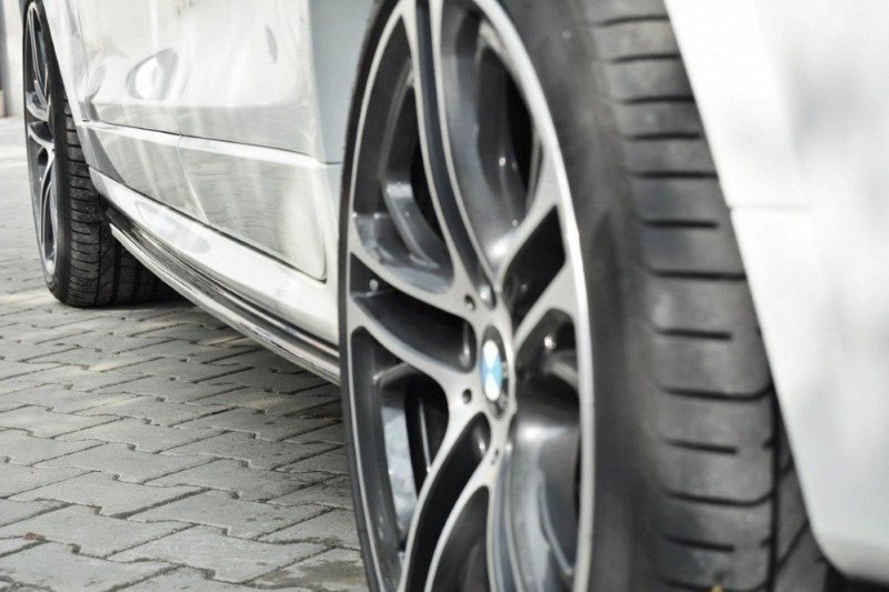 Zijskirts Diffusers BMW X4 M-Pack Glanzend Zwart