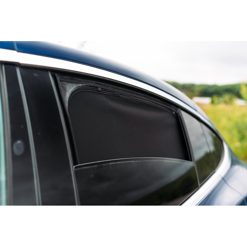 Set Car Shades (rear side doors)  Tesla Model X 5 doors 2016- (4-pieces)