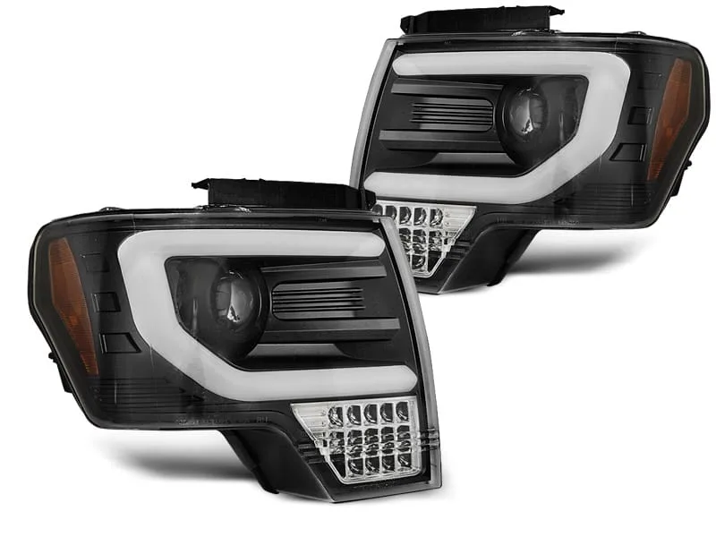 Koplampen Ford F150 MK12 08-14 DRL Look LED