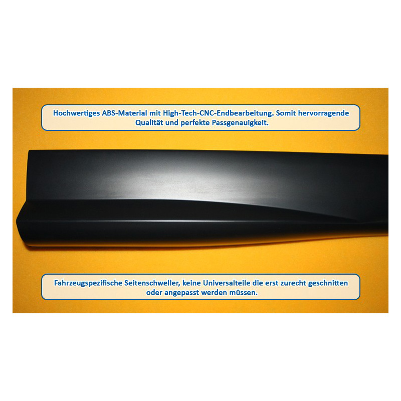 Side skirts  Hyundai Veloster (FS) 2011- (ABS)