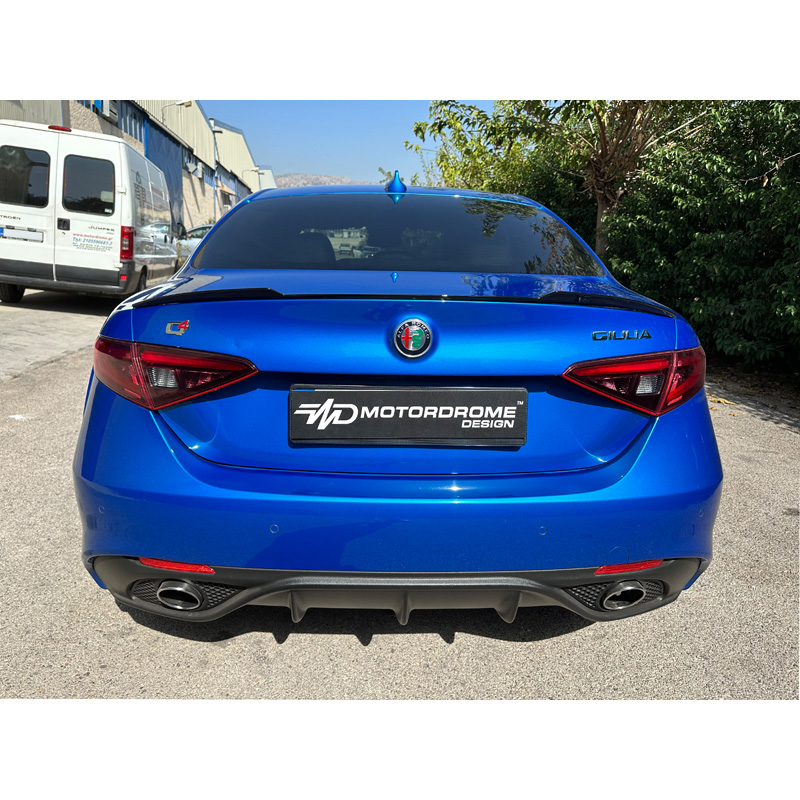 Trunk spoiler lip  Alfa Romeo Giulia 2015- (PU)