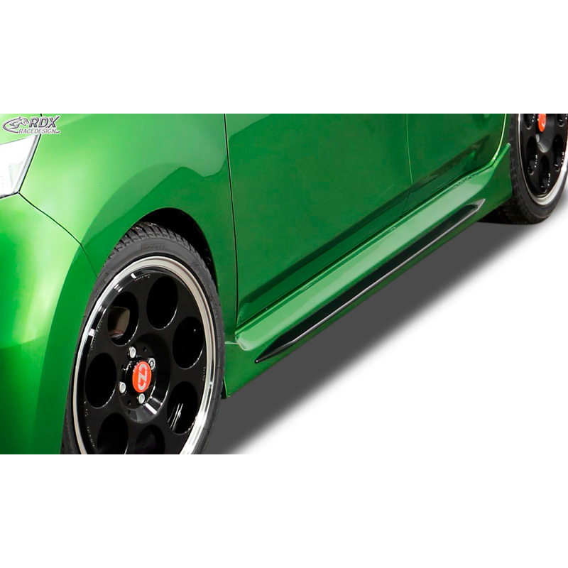 Side skirts 'Slim'  Daihatsu Materia (ABS glossy black)