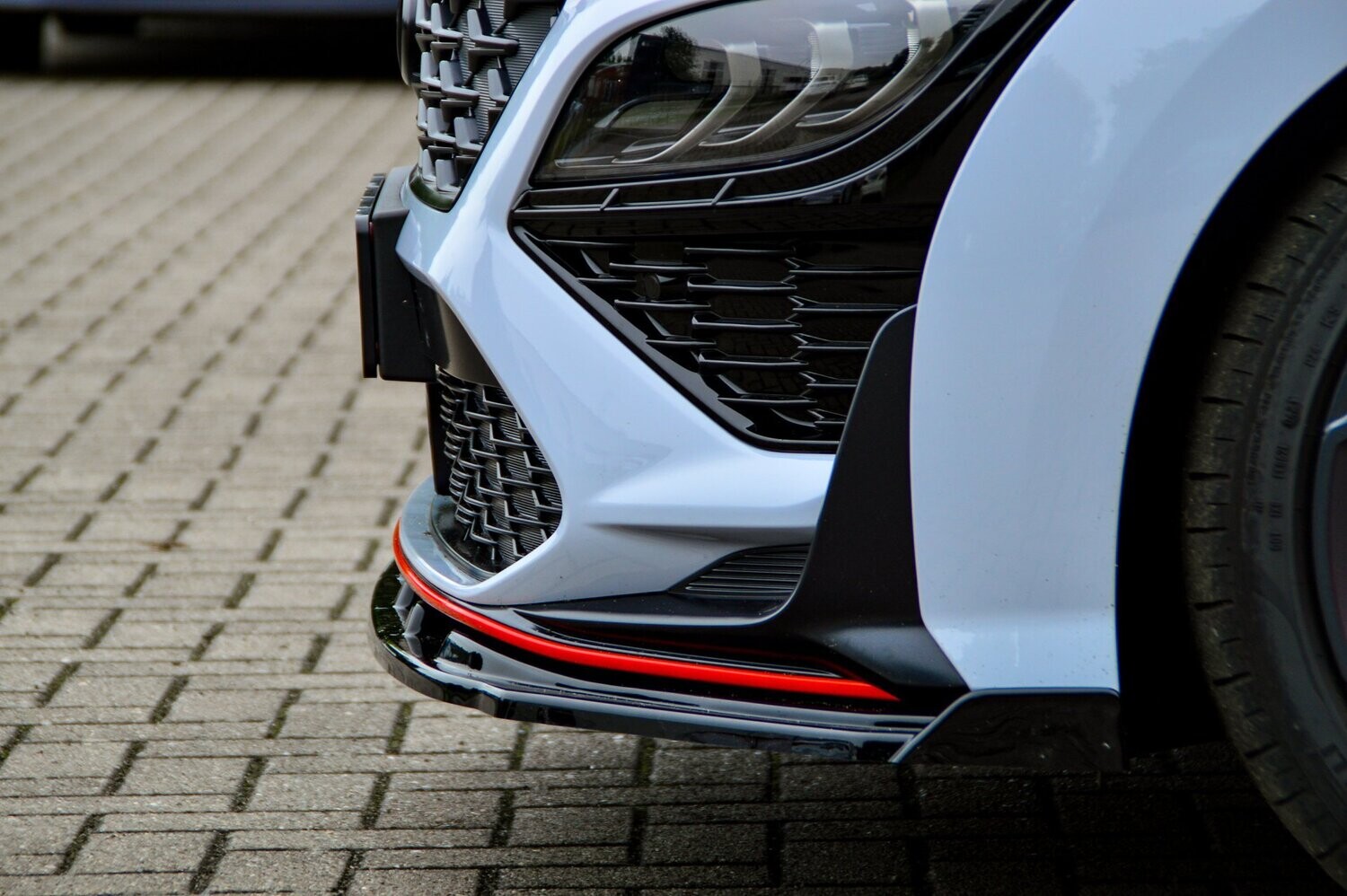 Voorspoilerlip met vleugel Hyundai Kona N + N-Line 2020-