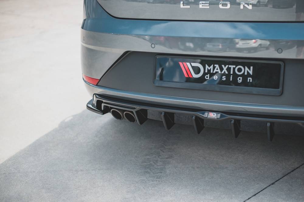 Diffuser Seat Leon Mk3 FR Facelift Glans Zwart