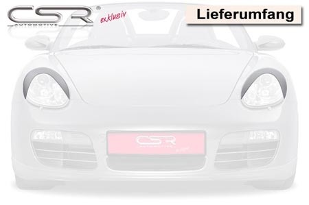 Koplampspoilers Porsche Boxster 987