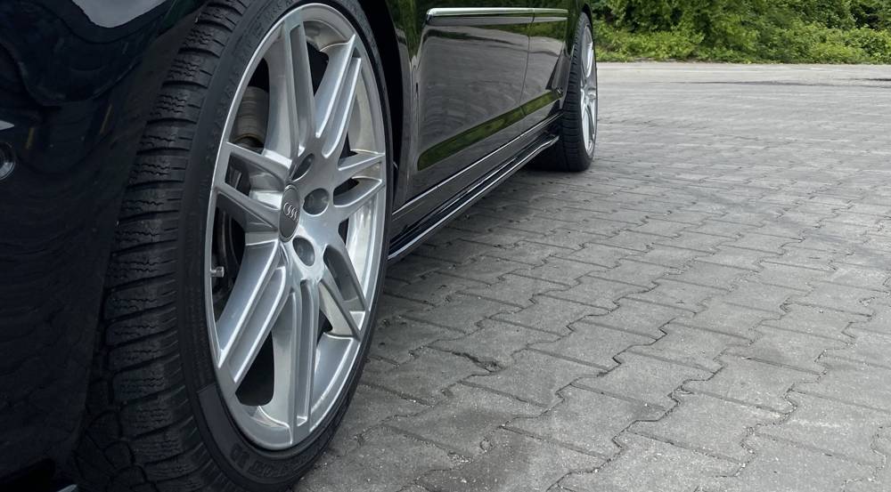 Zijskirts VW Caddy Mk.4 Maxton Glans Zwart