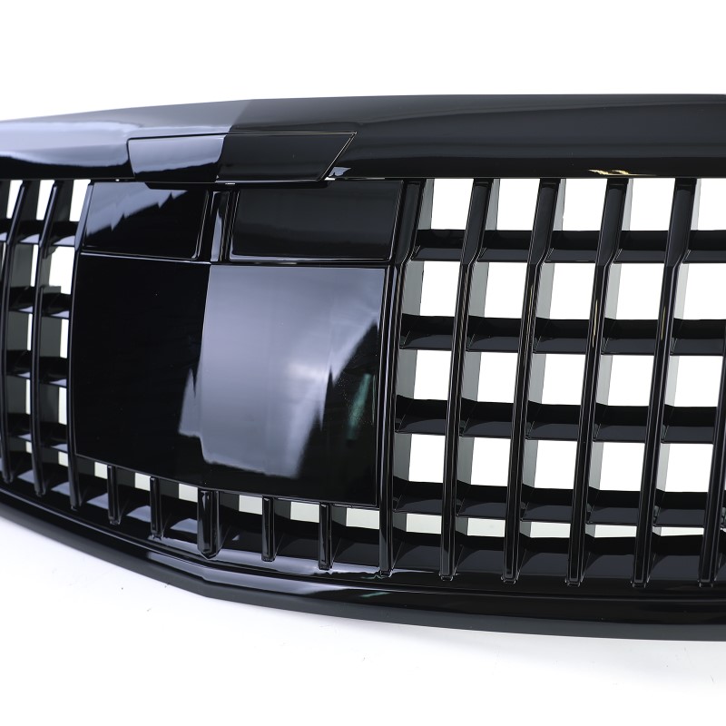 Grill Mercedes W222 Vertical Design Zwart Nightvision