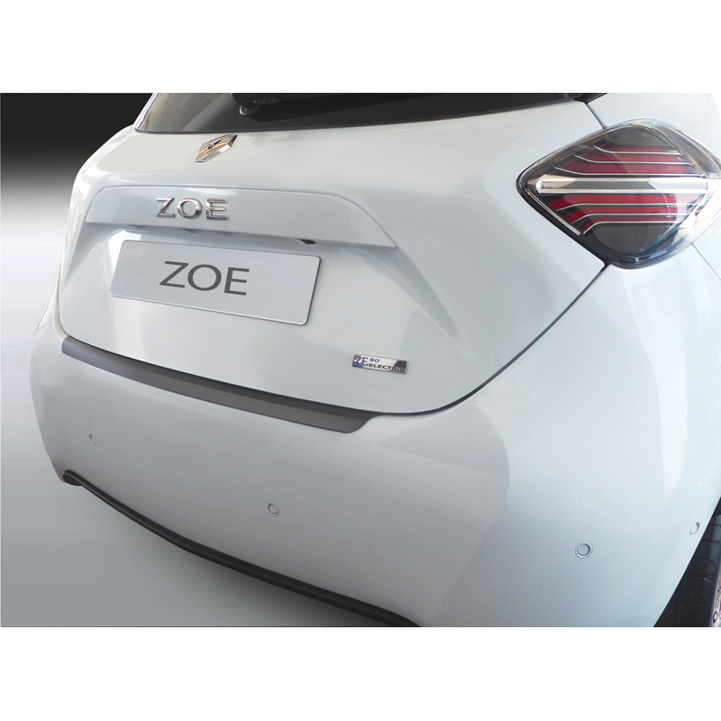 ABS Rear bumper protector  Renault Zoe II 2019- Black