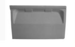 deurplaat, achterdeur, links VW T4, 1991-2003