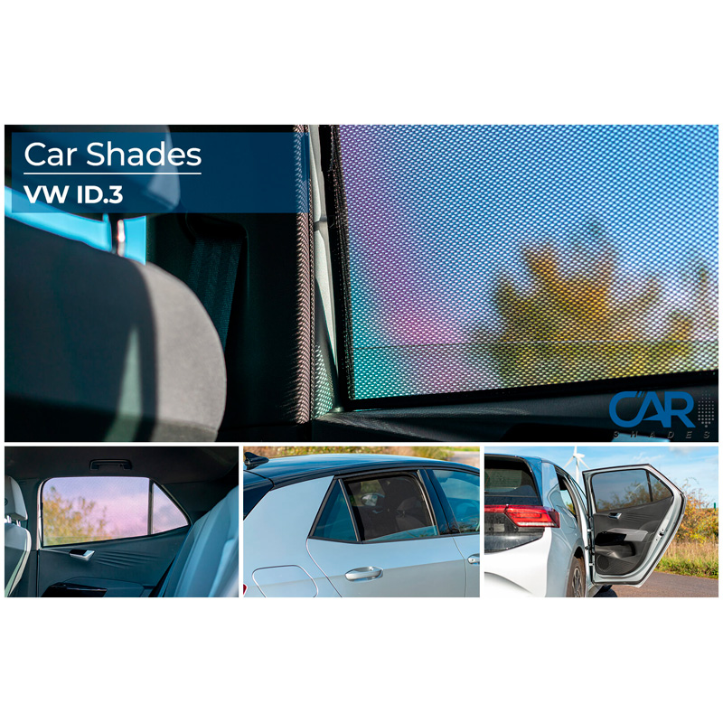 Set Car Shades (rear side doors)  Volkswagen ID.3 2020- & Cupra Born 2021- (2-pieces)