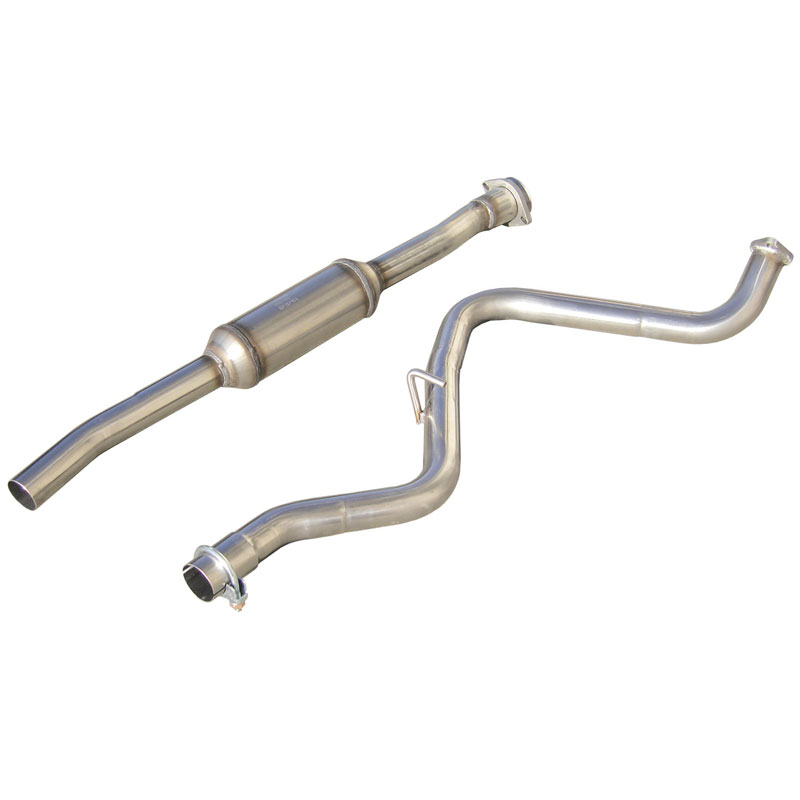 100% Inox Mid silencer  Subaru Impreza 2.0D (150HP) 2009-