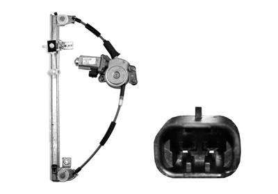 raammechanisme, incl motor, voor, rechts Fiat Multipla, 1999-200