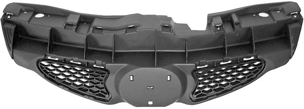 Radiator Grill AYGO 05-09 ZWART