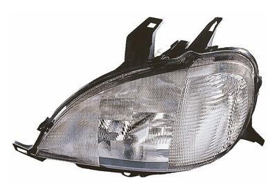koplamp, H7+H7, elektr verstelb, rechts,-09/2001 Mercedes M klas