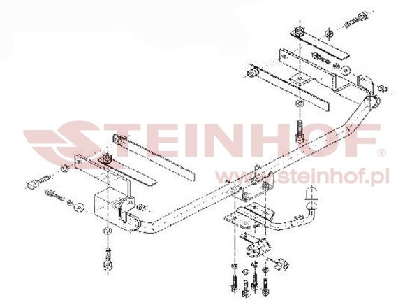 Trekhaak Fiat Stilo 5D 10/2001-2010