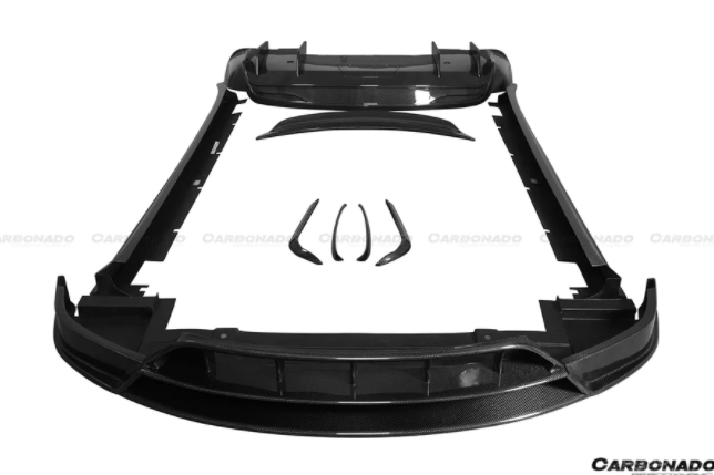 Tesla X SUV RZS Style Carbon Fiber Full Kit 2016-2021