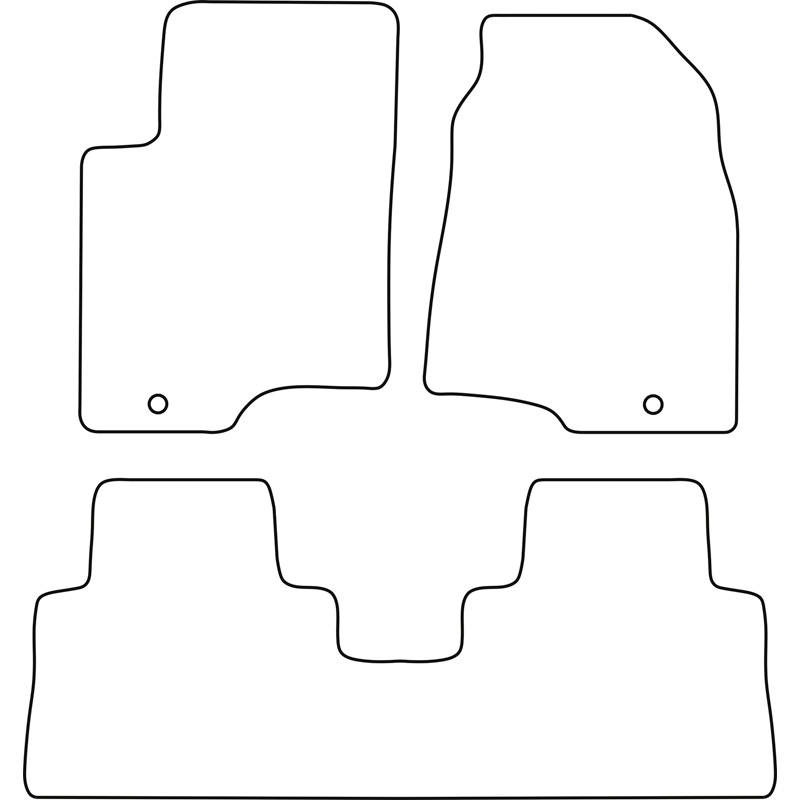 Automatten  Chevrolet Captiva 2006-2011