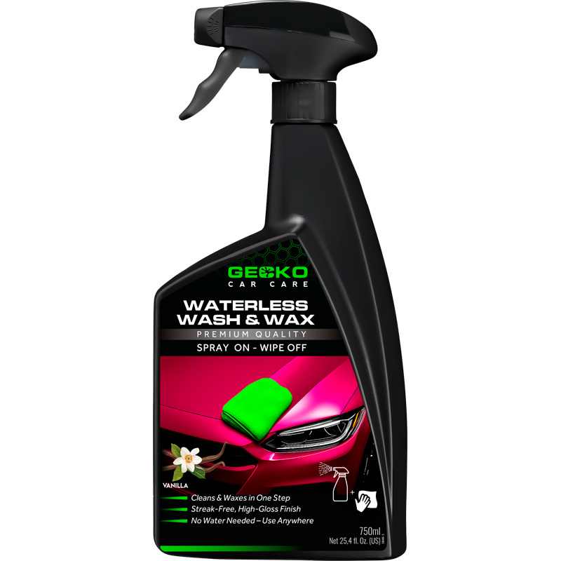 Gecko Waterless Wash & Wax 750ml