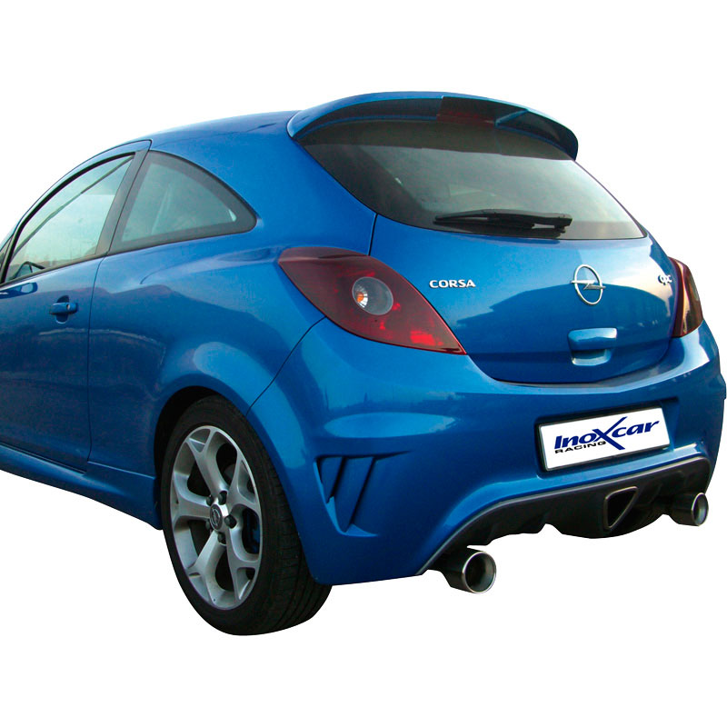 100% Inox Double Sport Exhaust  Opel Corsa D 1.6 OPC (192HP) 2006- Left/Right 102mm Racing