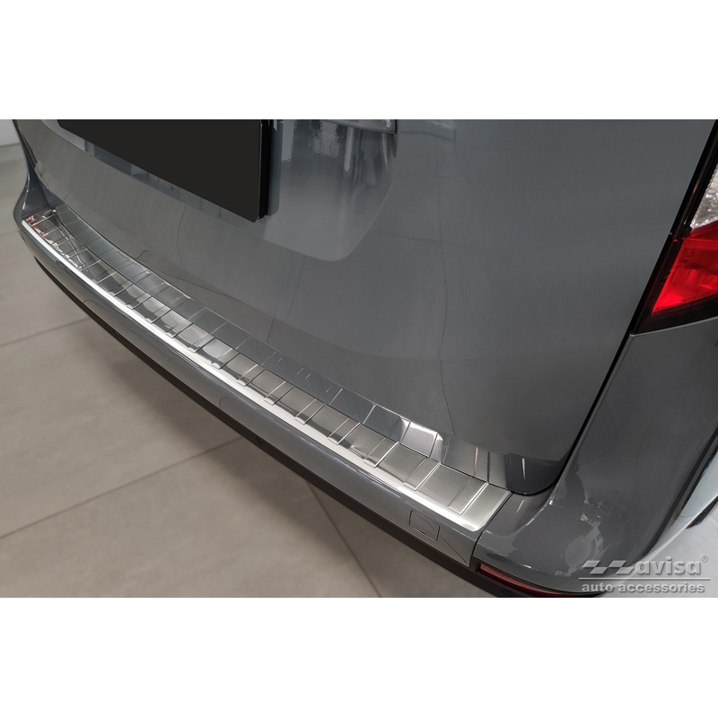 Stainless Steel Rear bumper protector  Mercedes Citan (W420) Box/Tourer 2021- 'Ribs'