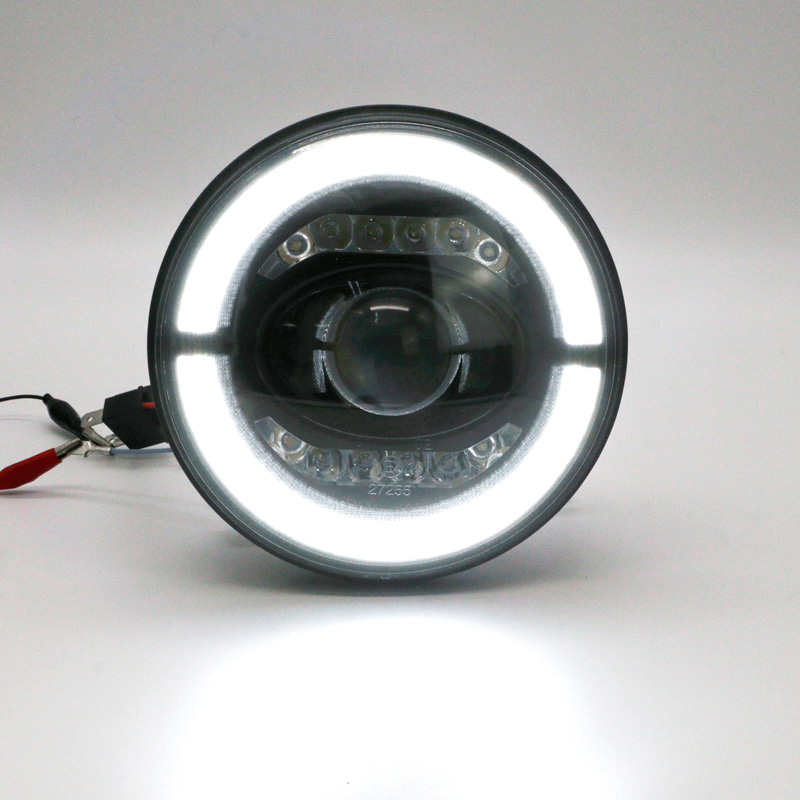 Set LED Koplampen -  Hummer/Jeep/Land Rover/Mazda/Volkswagen diverse modellen - Zwart